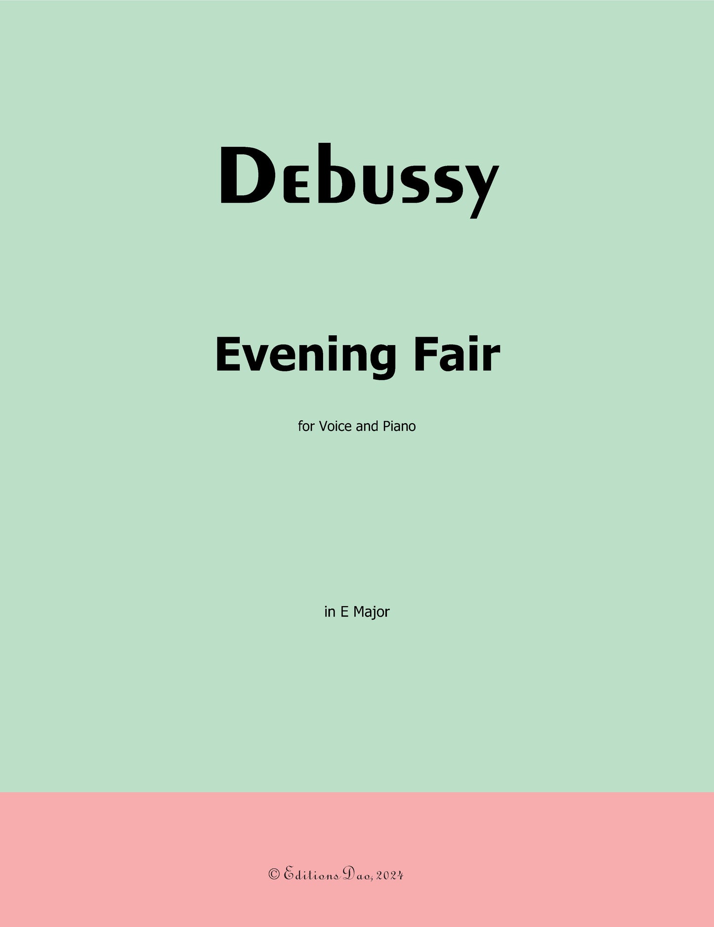 Evening Fair, by Debussy