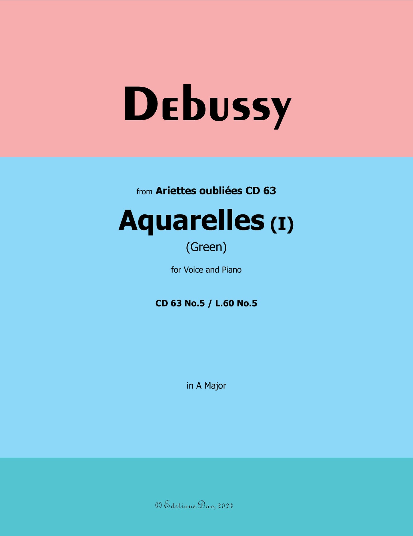 Green, by Debussy