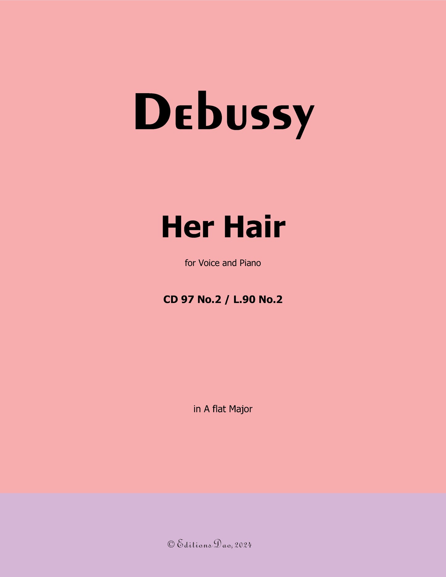 Her Hair, by Debussy