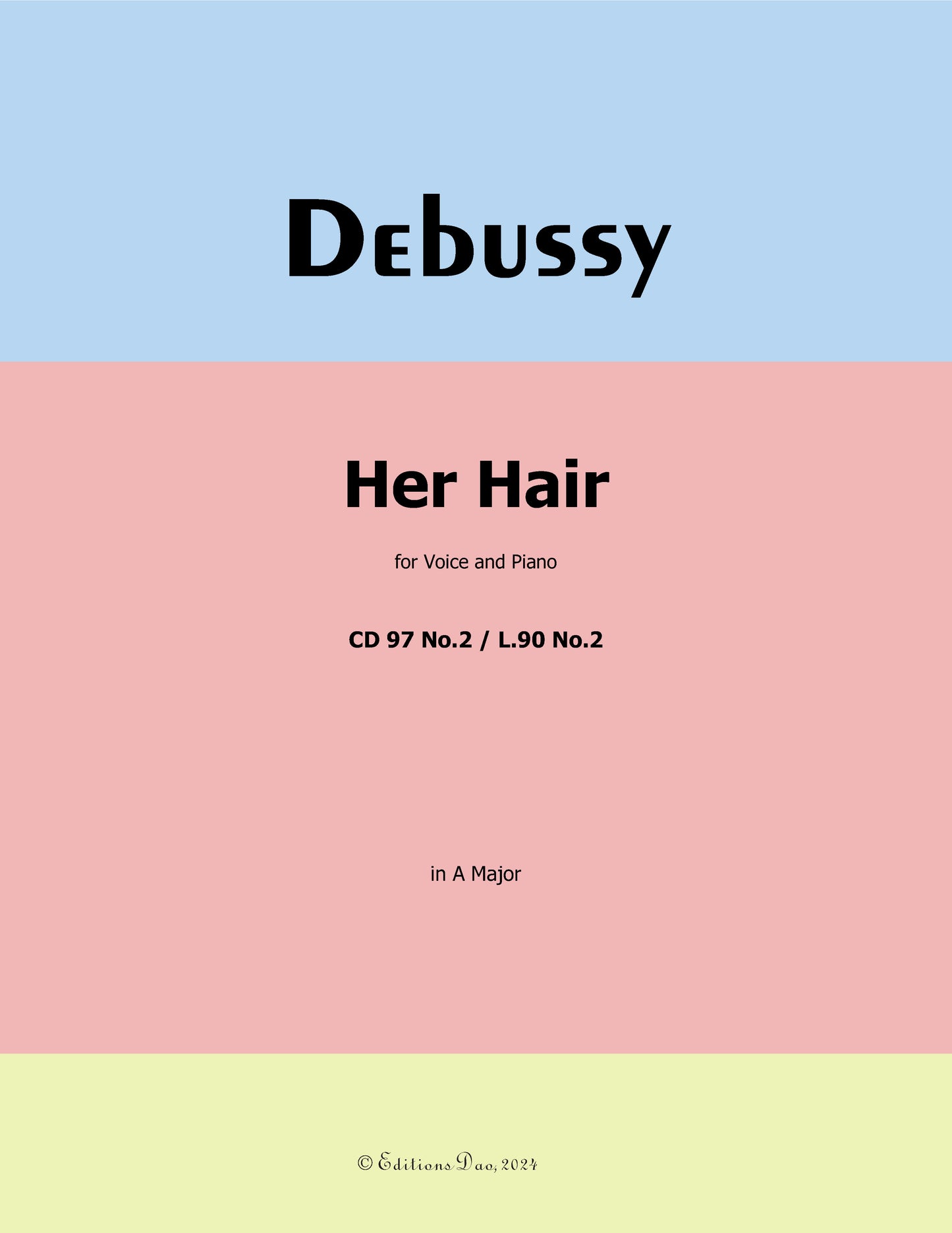 Her Hair, by Debussy