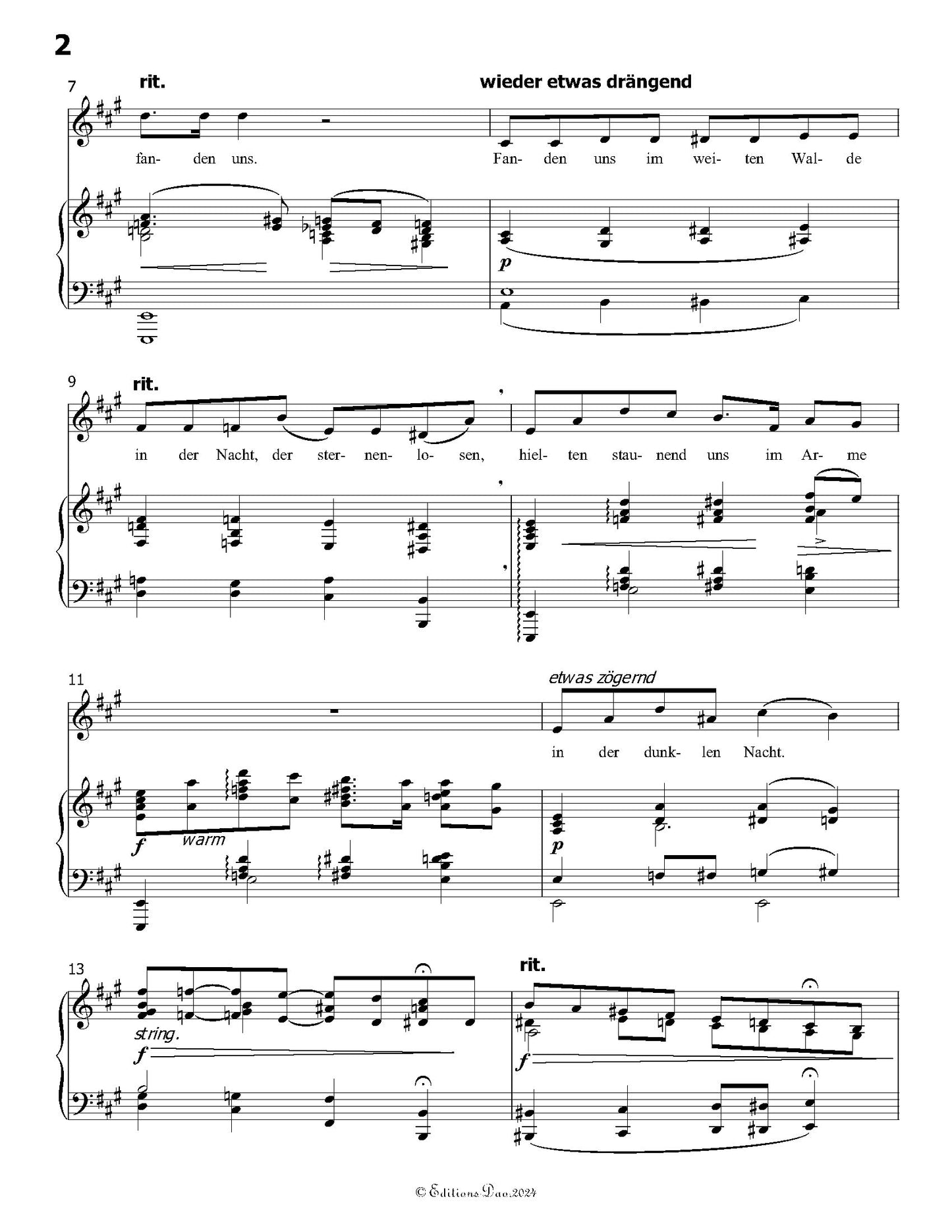 Laue Sommernacht, by Alma Mahler