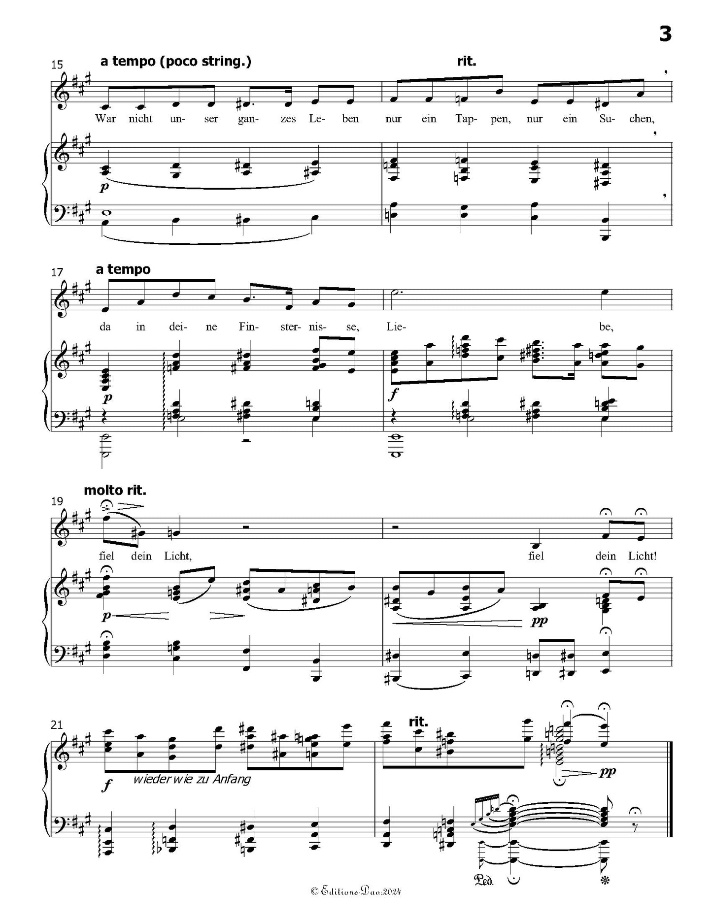 Laue Sommernacht, by Alma Mahler