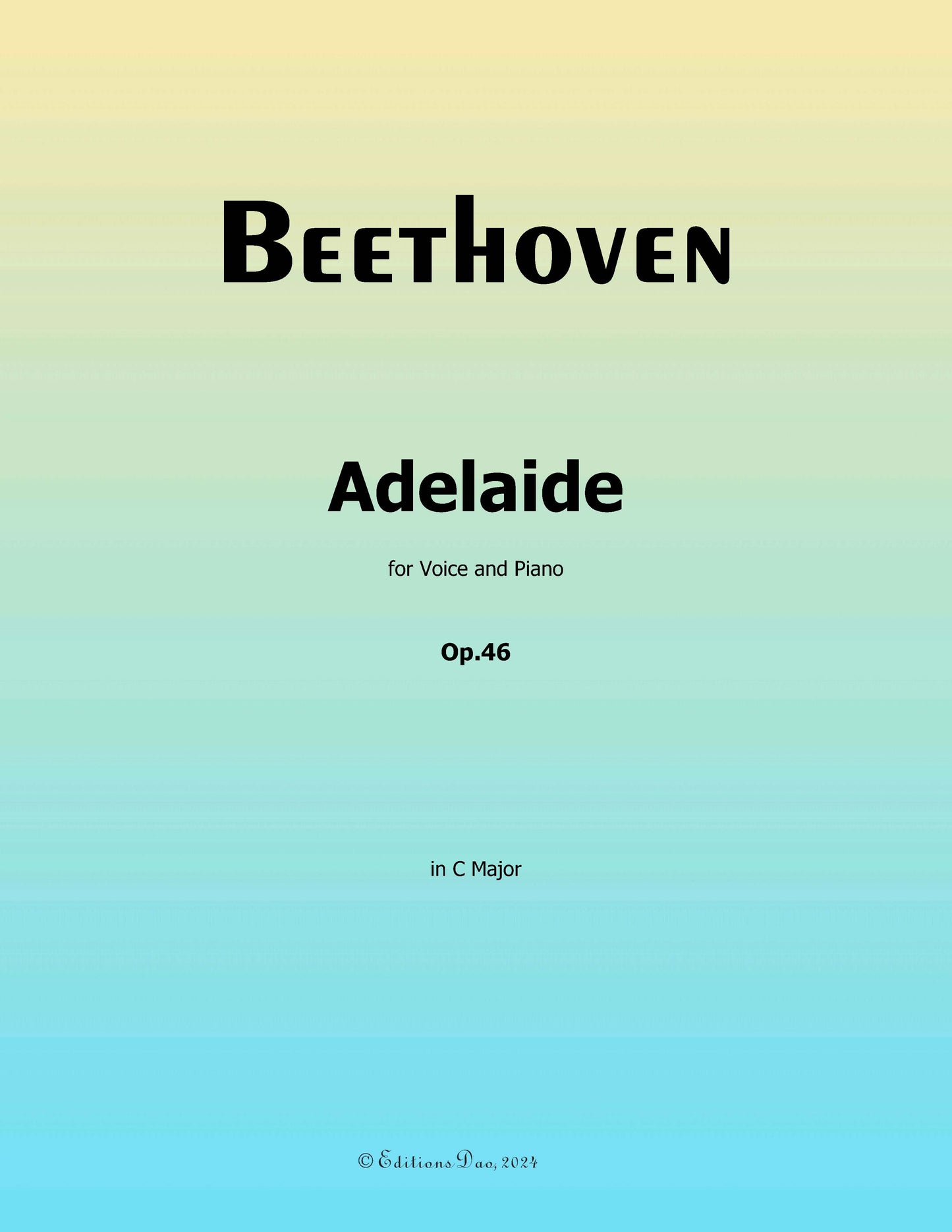 Adelaide by Beethoven