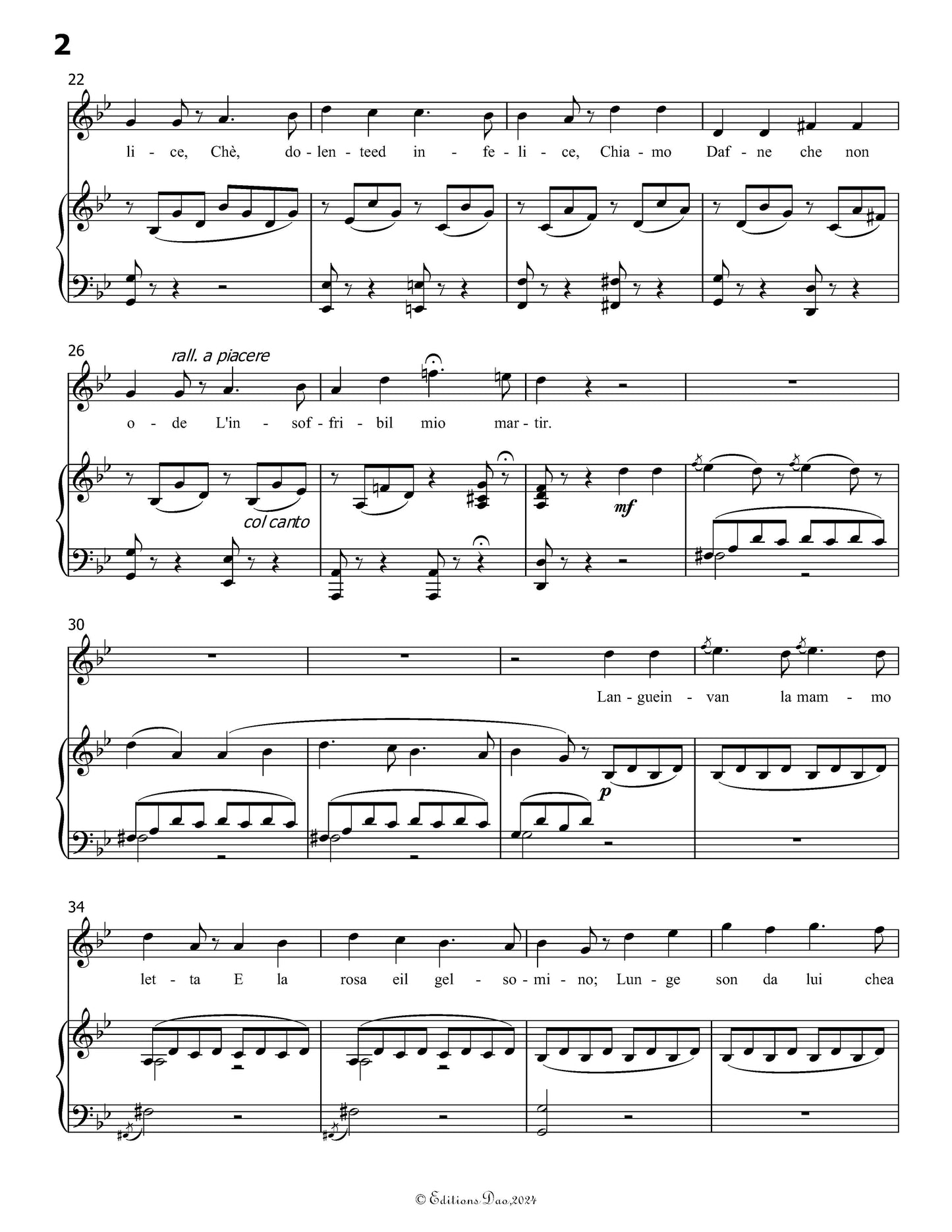 L'abbandono, by V. Bellini