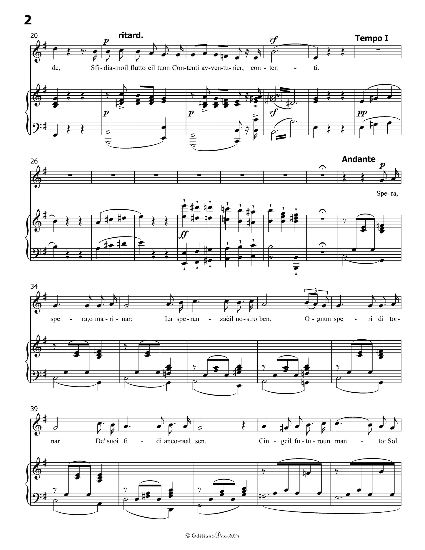 L'allegro marinaro, by V. Bellini