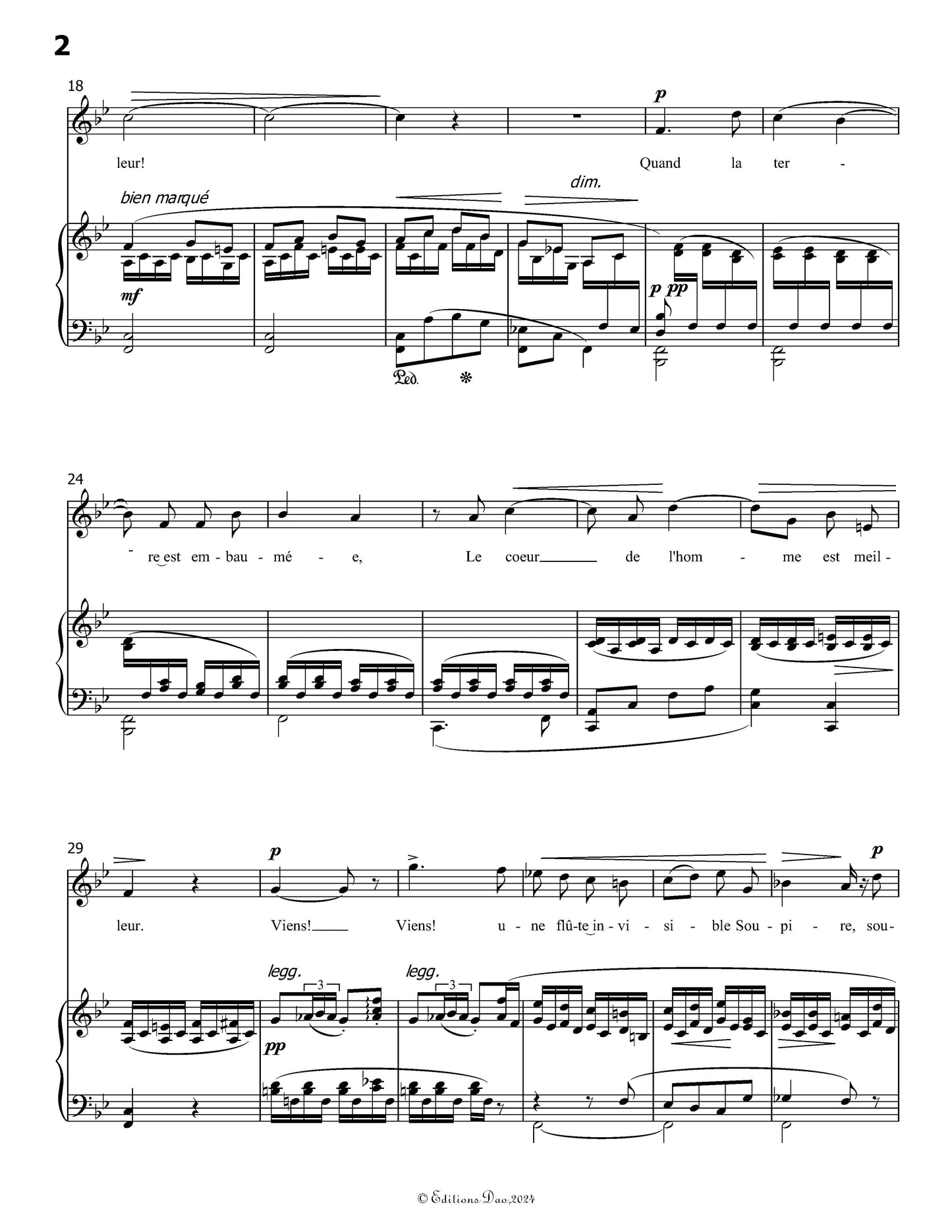 Après l'Hiver by Bizet