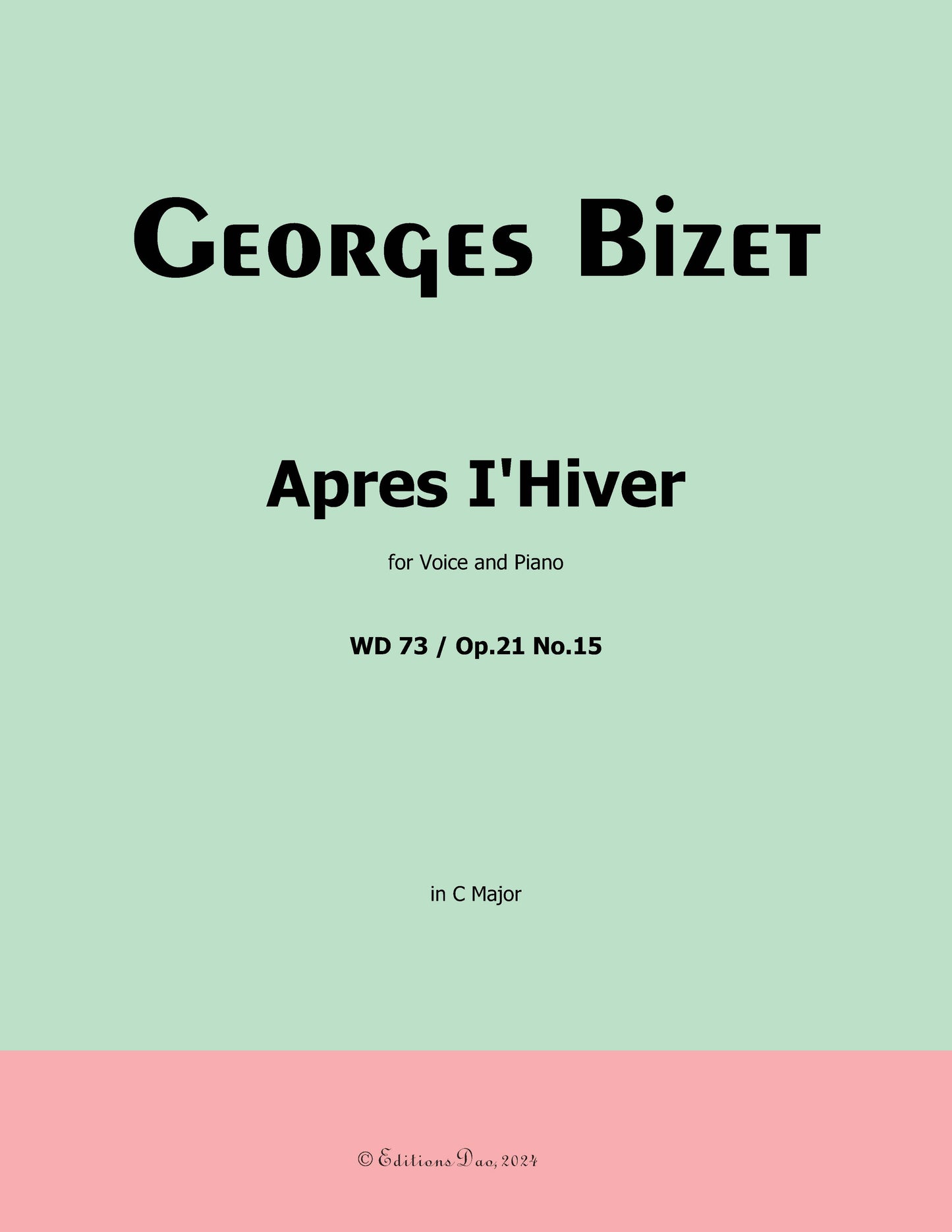 Après l'Hiver by Bizet