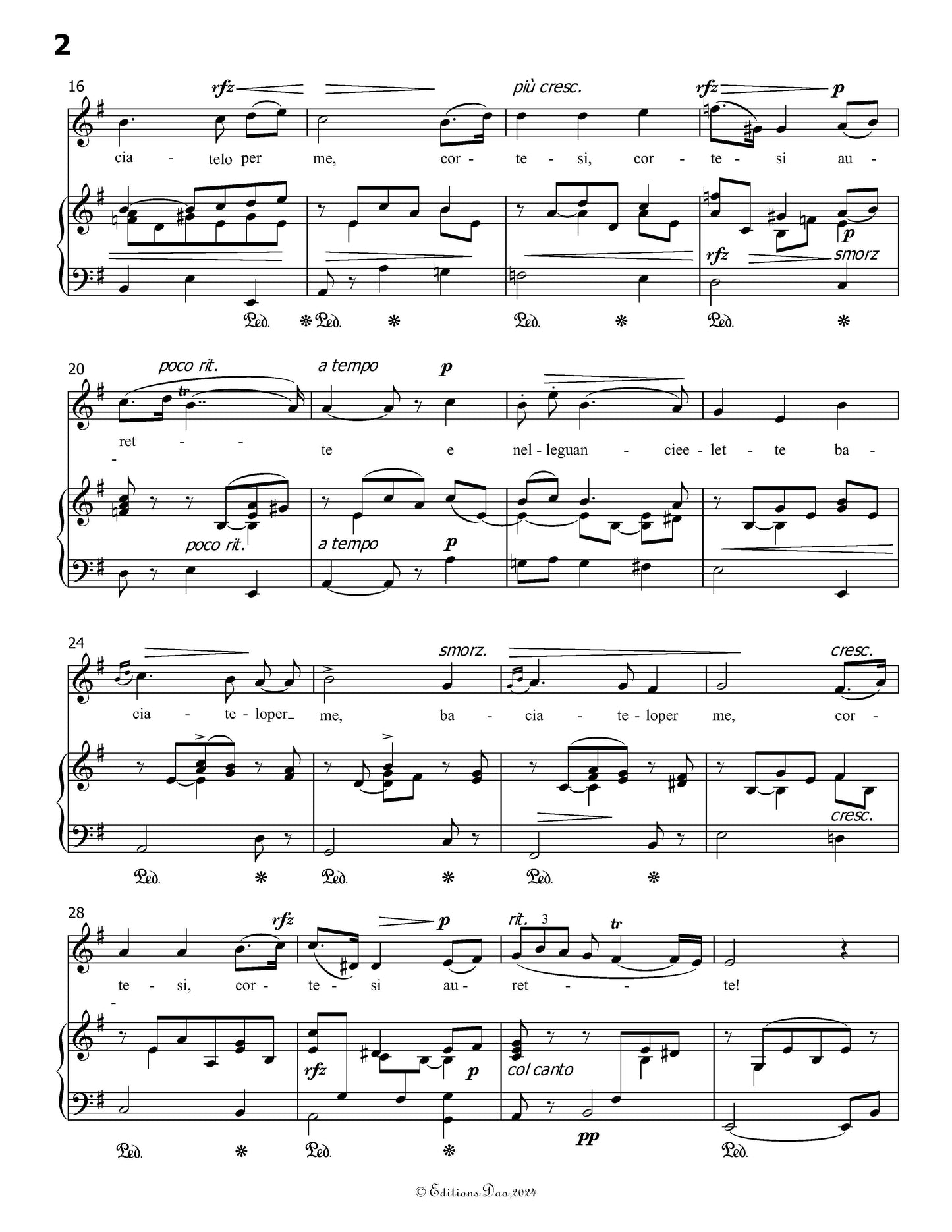 Intorno all'idol mio,by Cesti