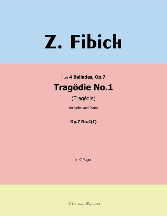 Tragödie No.1, by Fibich