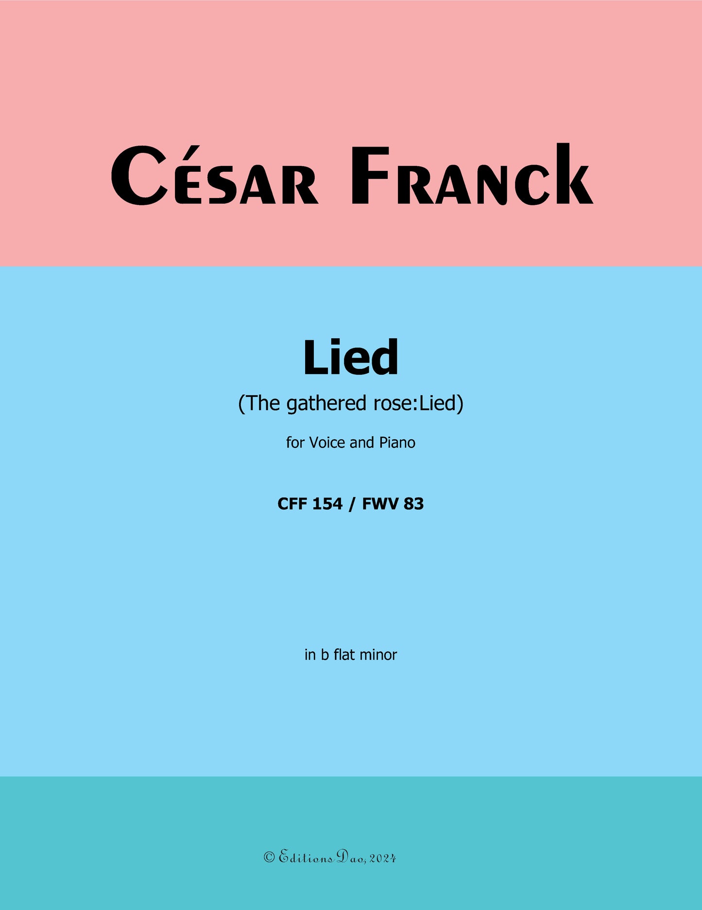 Lied, by C. Franck