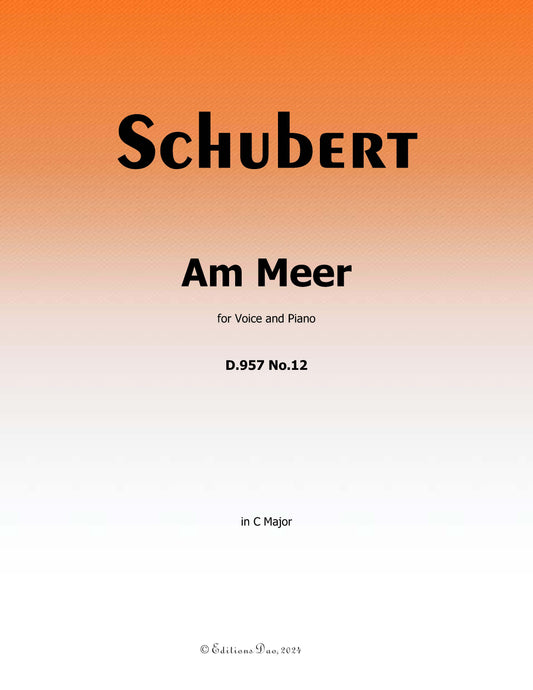 Am Meer by Schubert