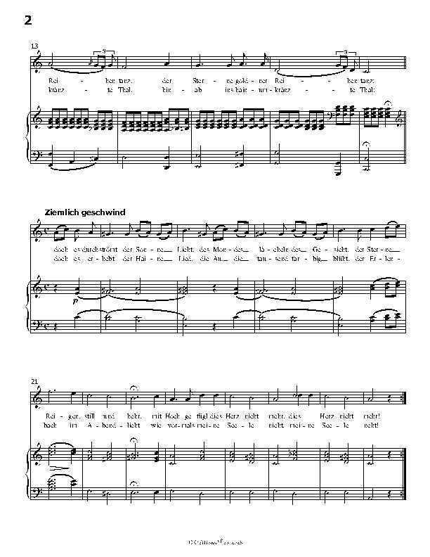 Klage (Lament), by Schubert, D.415