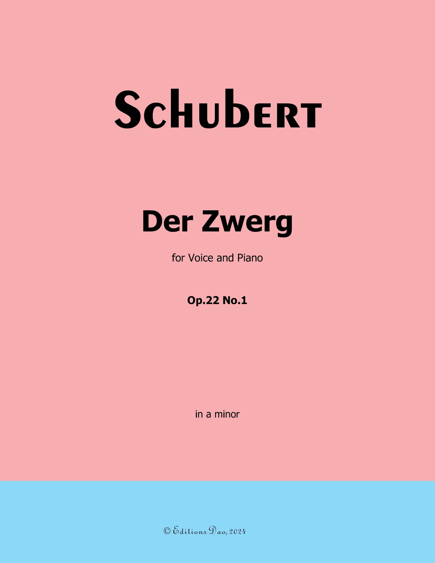 Der Zwerg, by Schubert