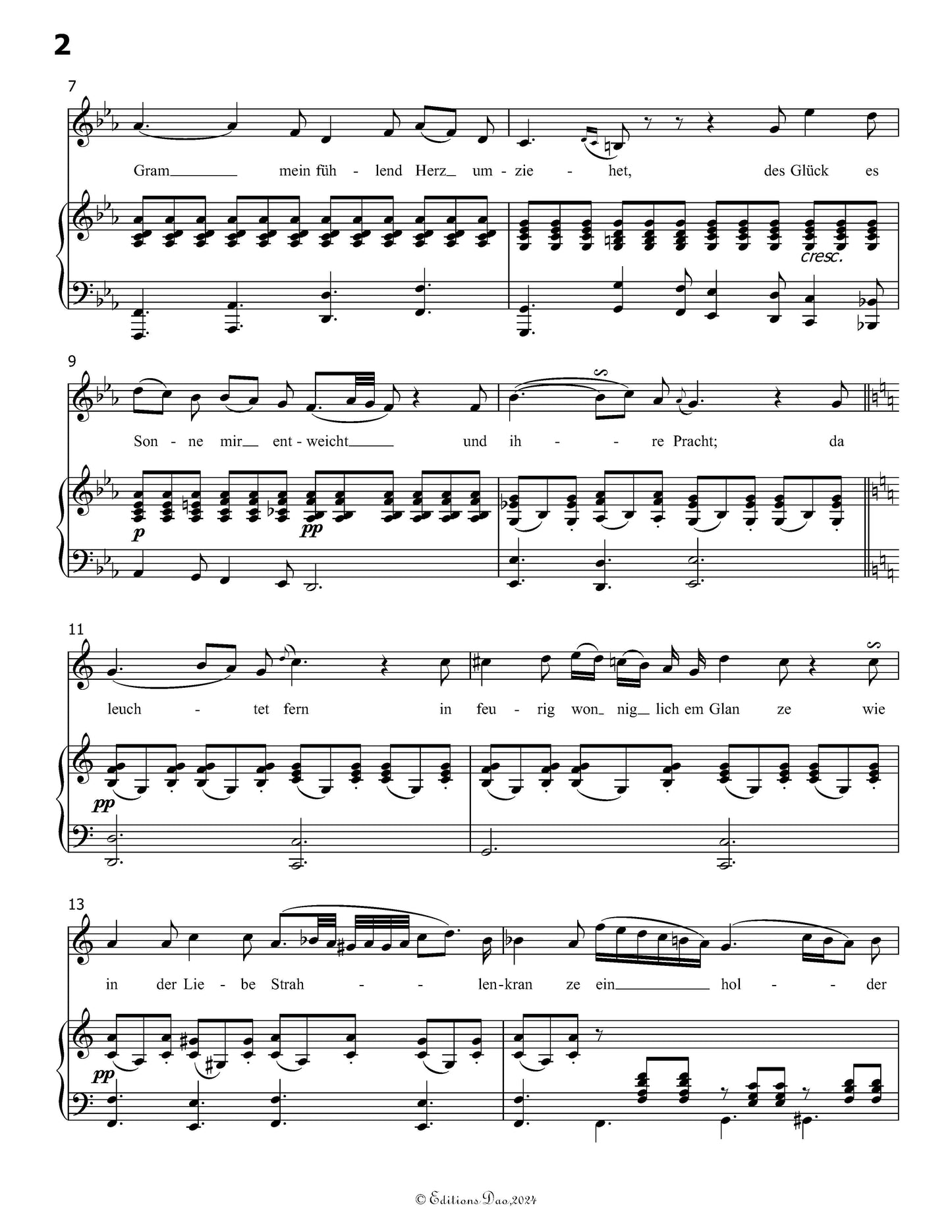 Blondel zu Marien, by Schubert