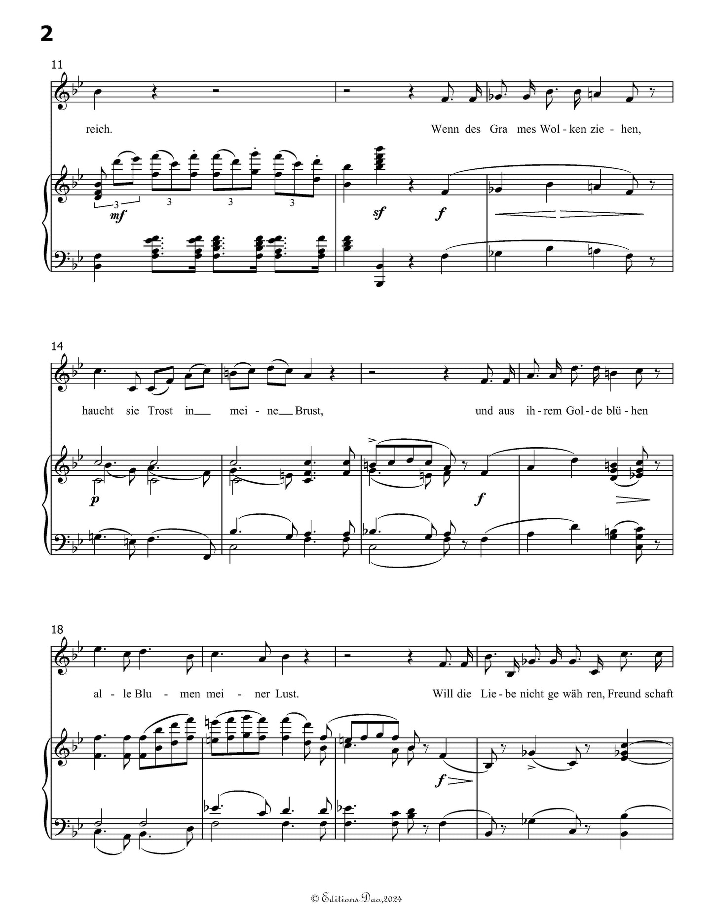 Des Sangers Habe, by Schubert