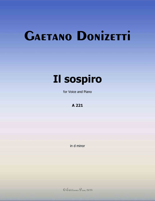 Il sospiro, by Donizetti