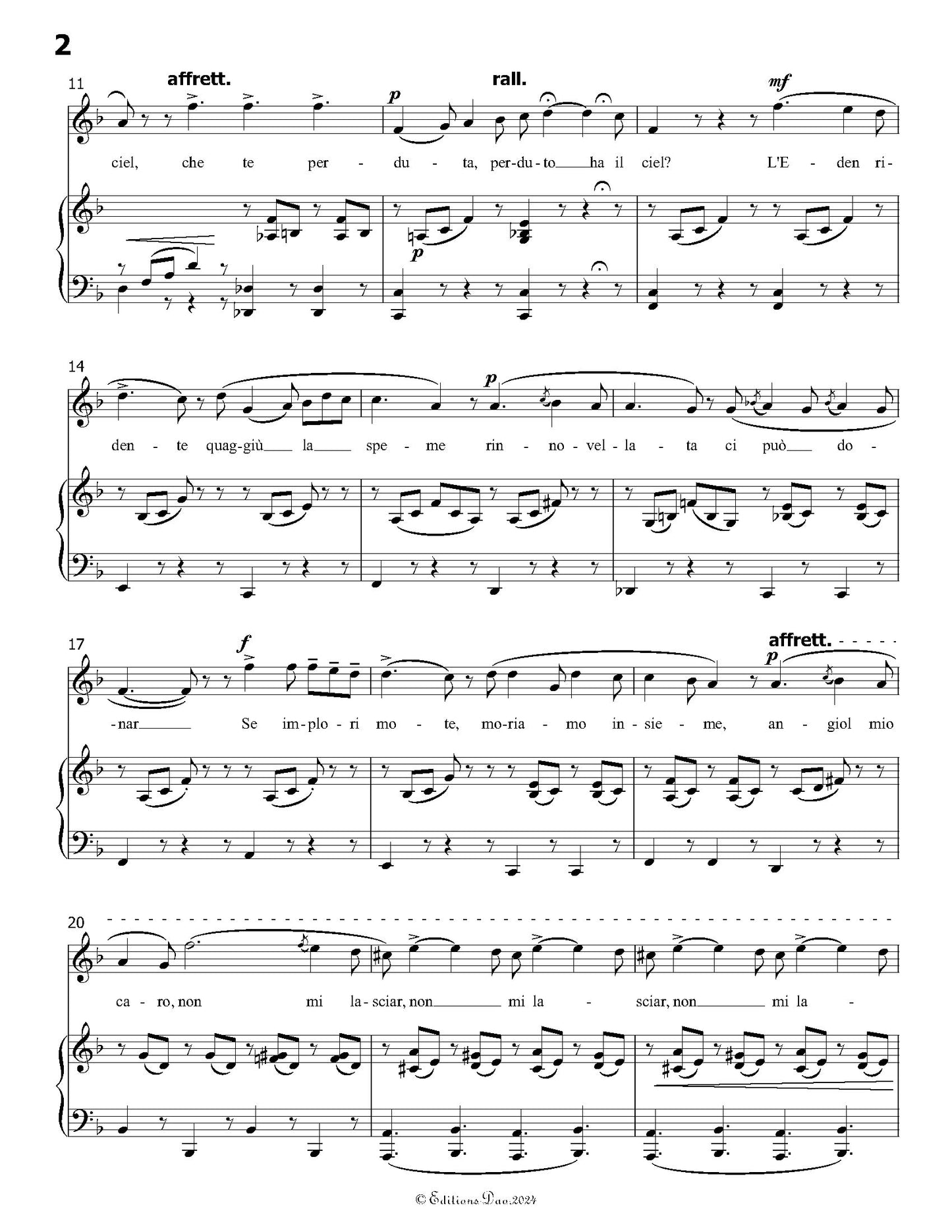 Il sospiro, by Donizetti