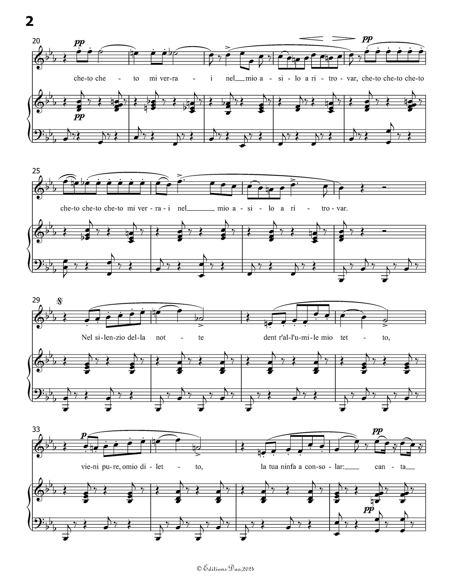 A mezzanotte, by Donizetti