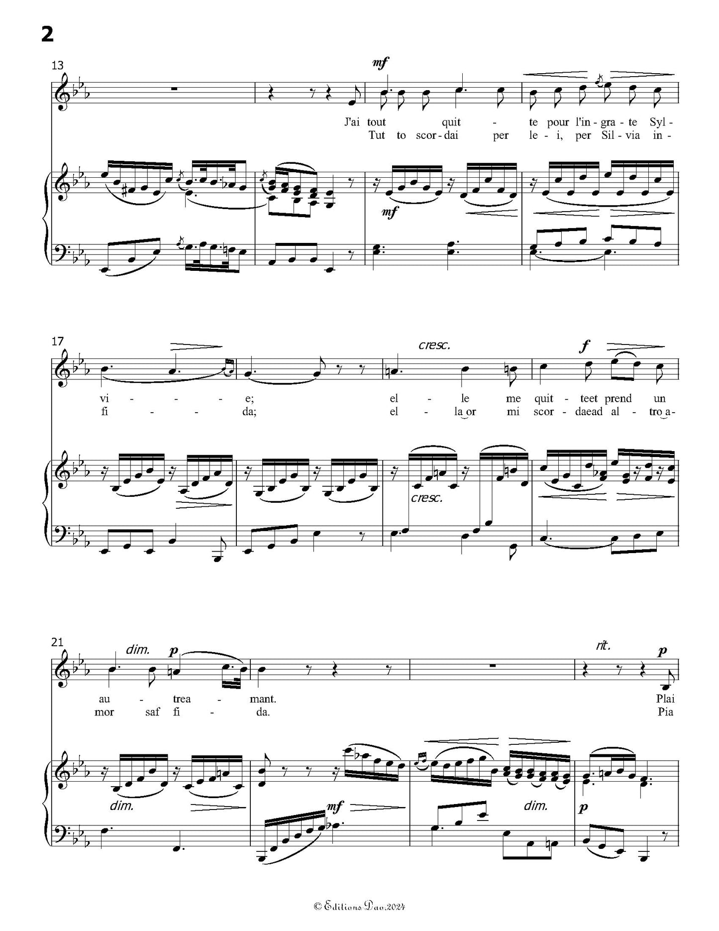 Plaisir d'Amour, by Martini