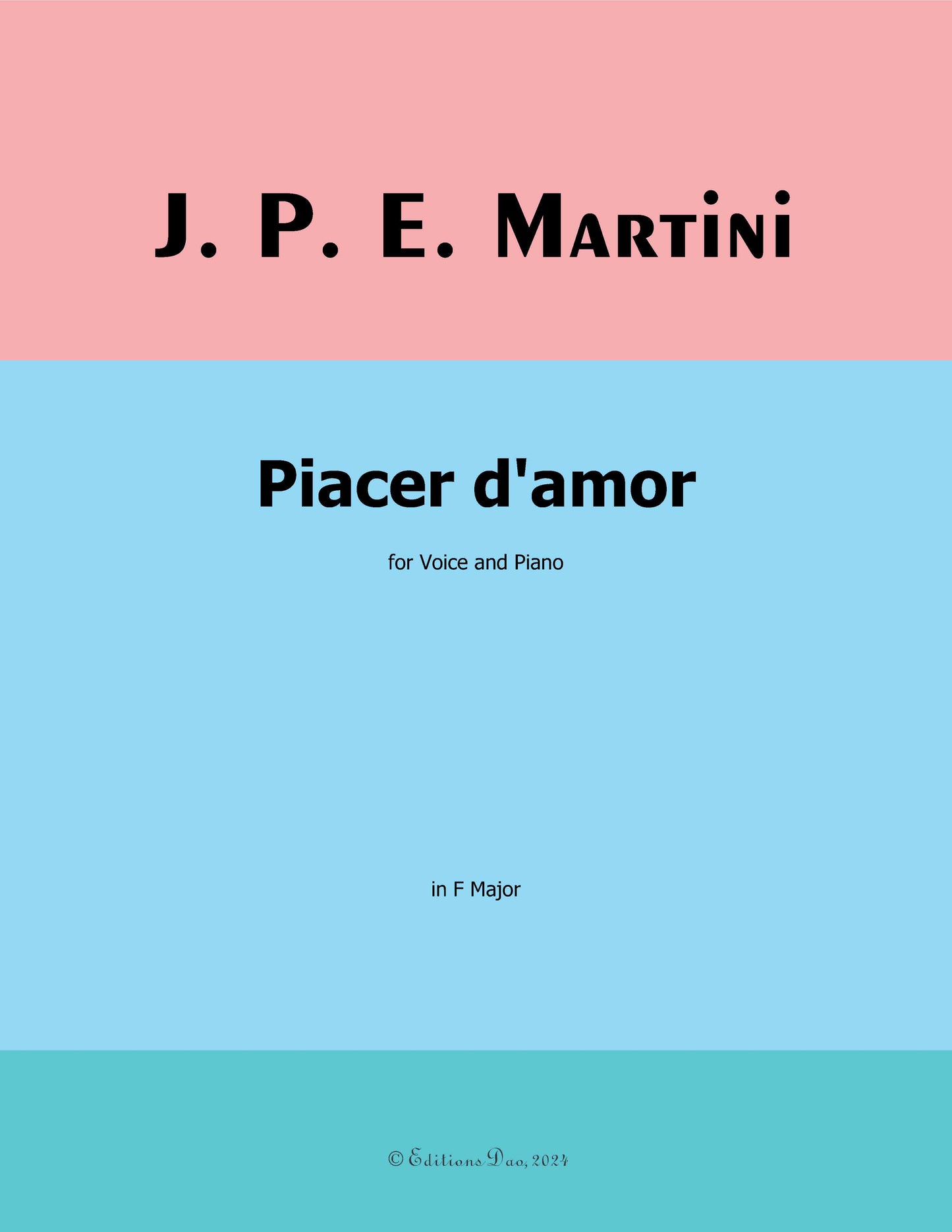 Plaisir d'Amour, by Martini