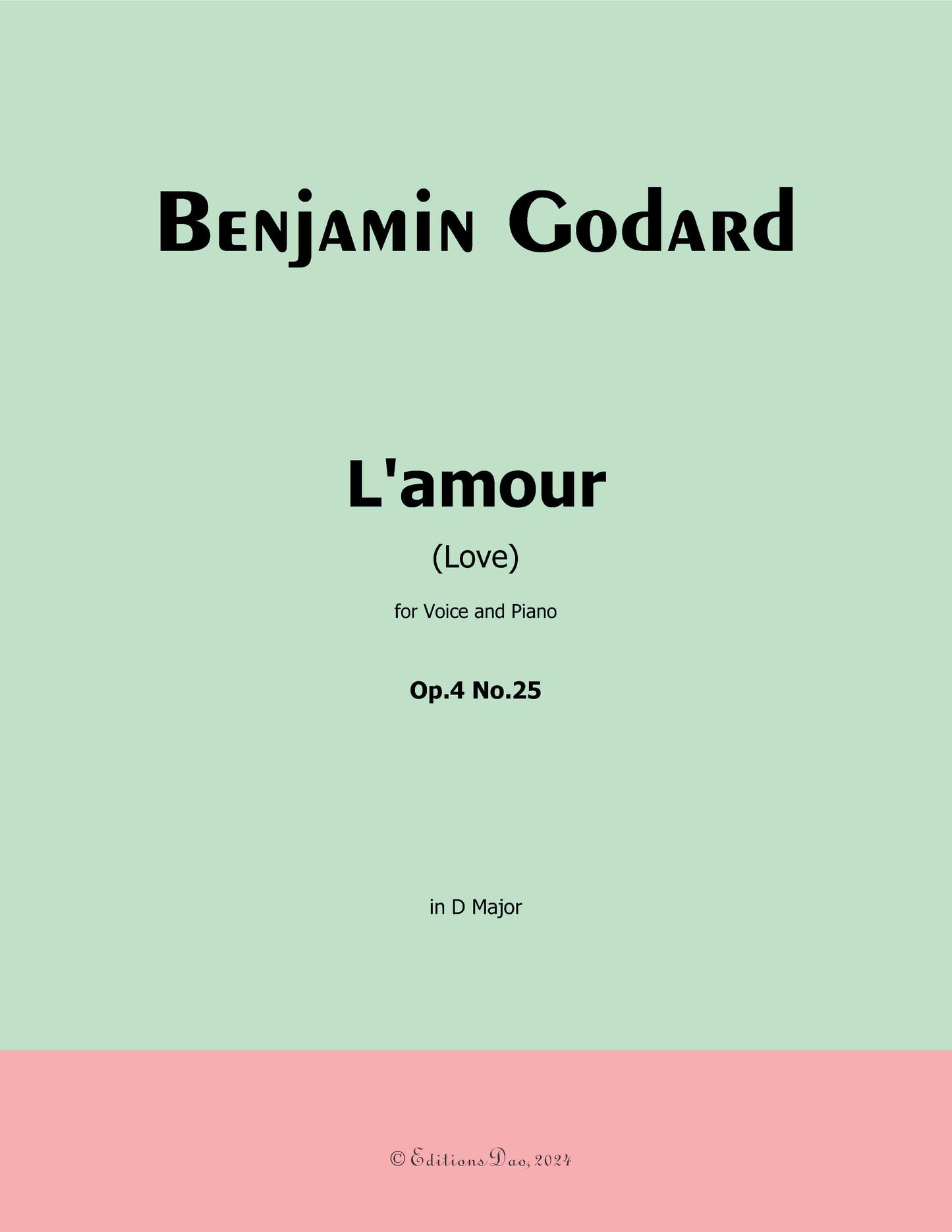 L'amour, by B. Godard