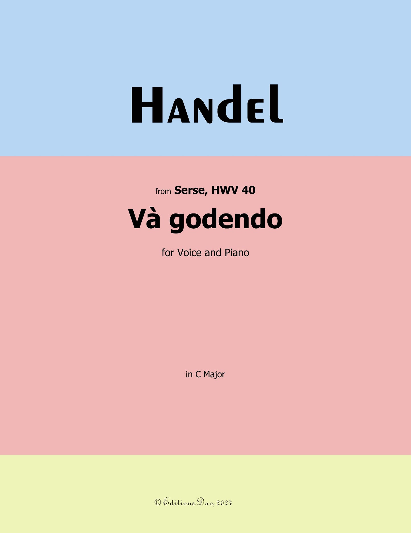 Và godendo, by Handel