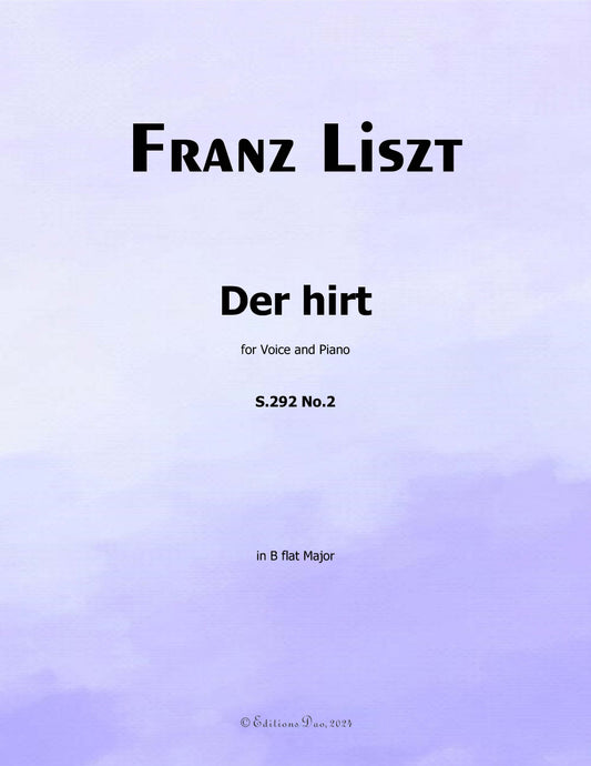 Der hirt, by Liszt
