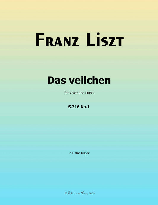 Das veilchen, by Liszt
