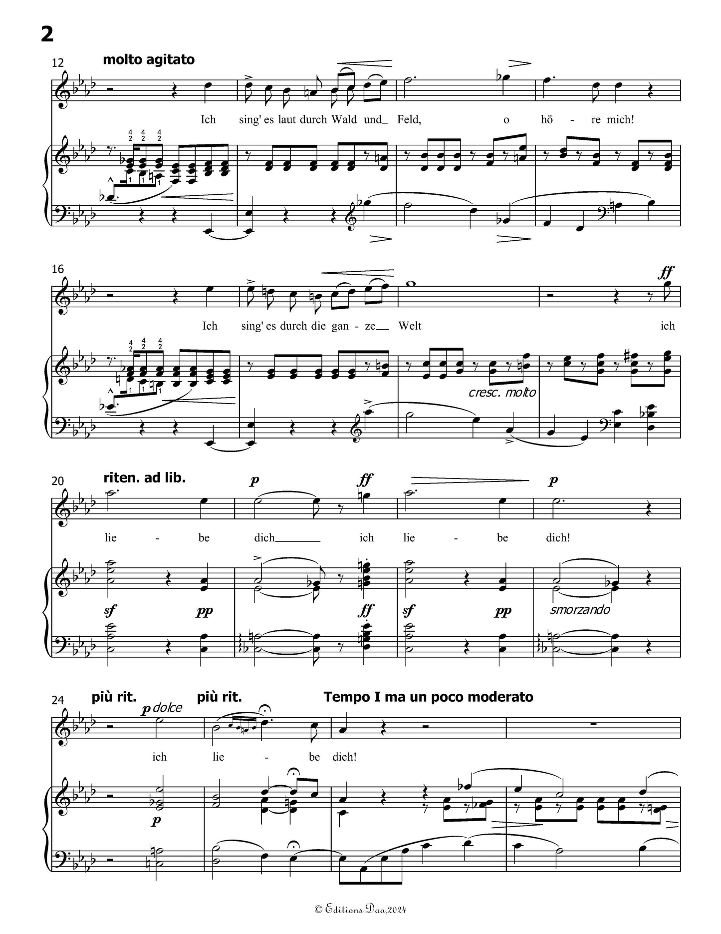 In liebeslust, by Liszt
