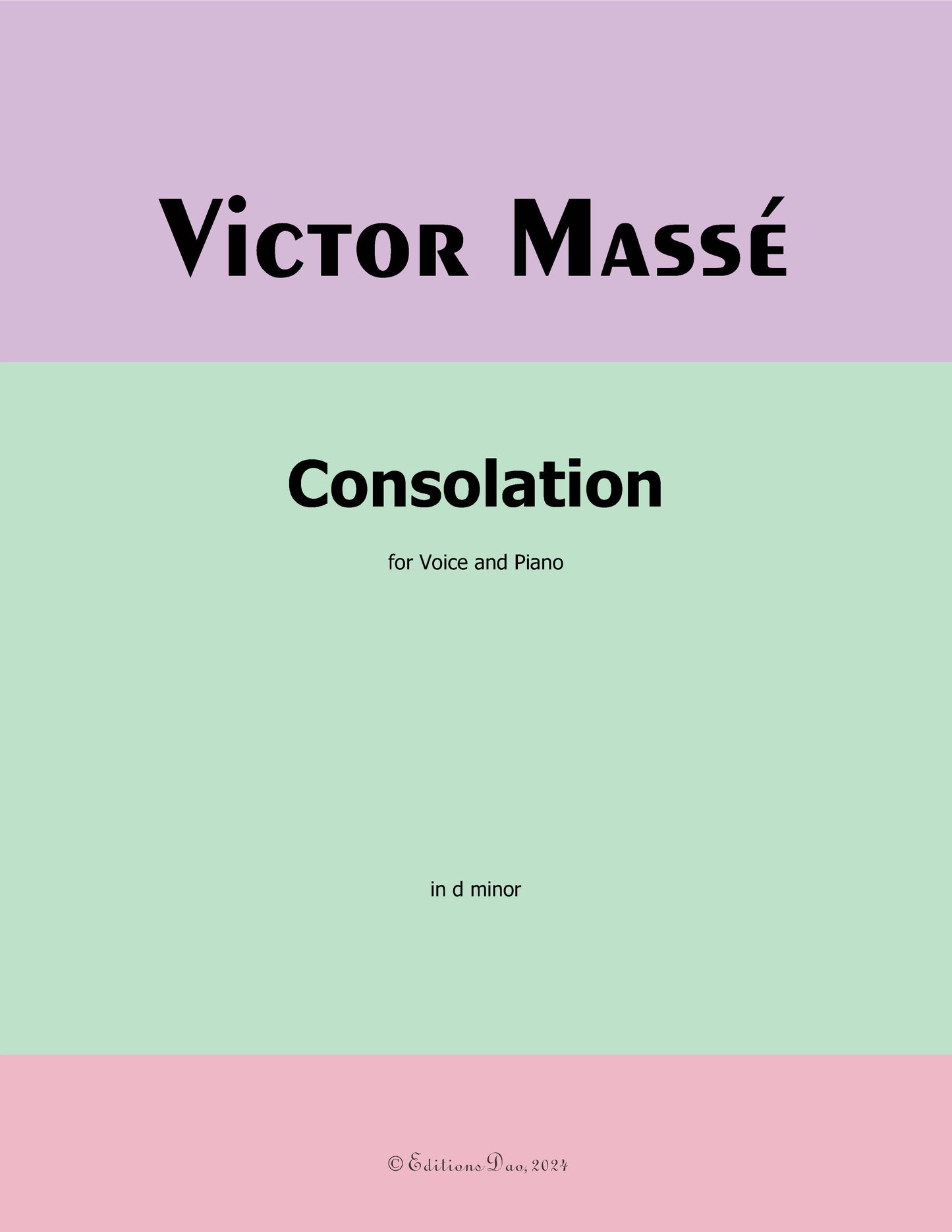 Consolation, by Massé