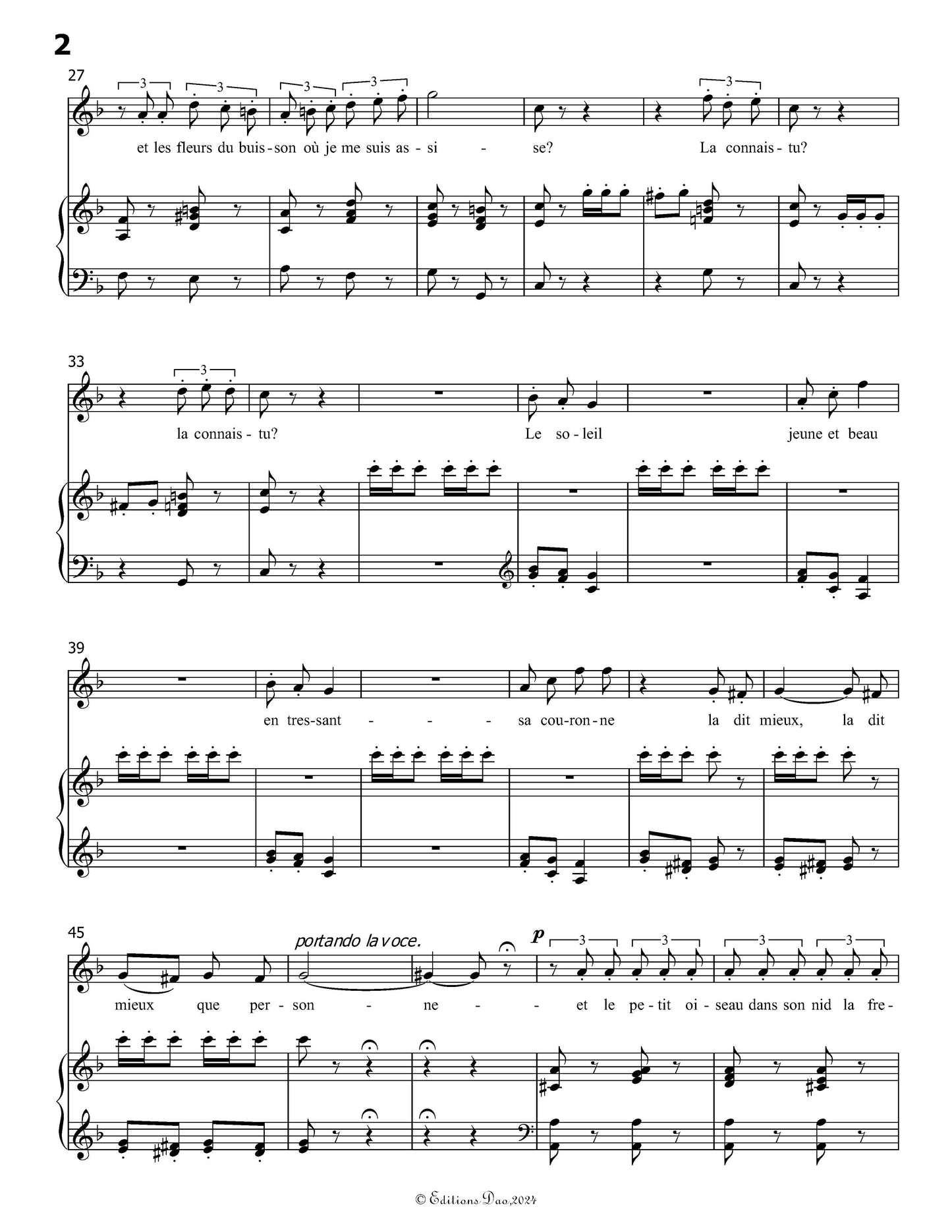 Chant de mai, by Meyerbeer