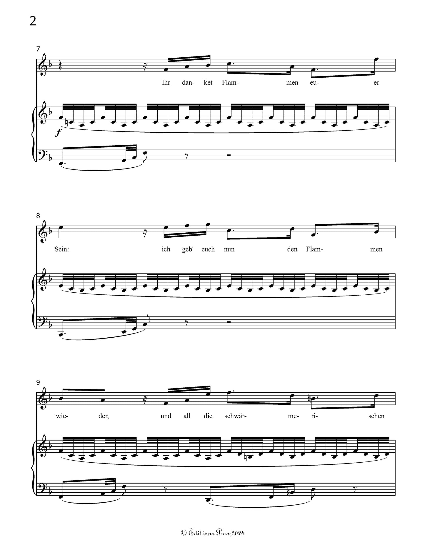 Als Luise: Mozart's K.520 Digital Score