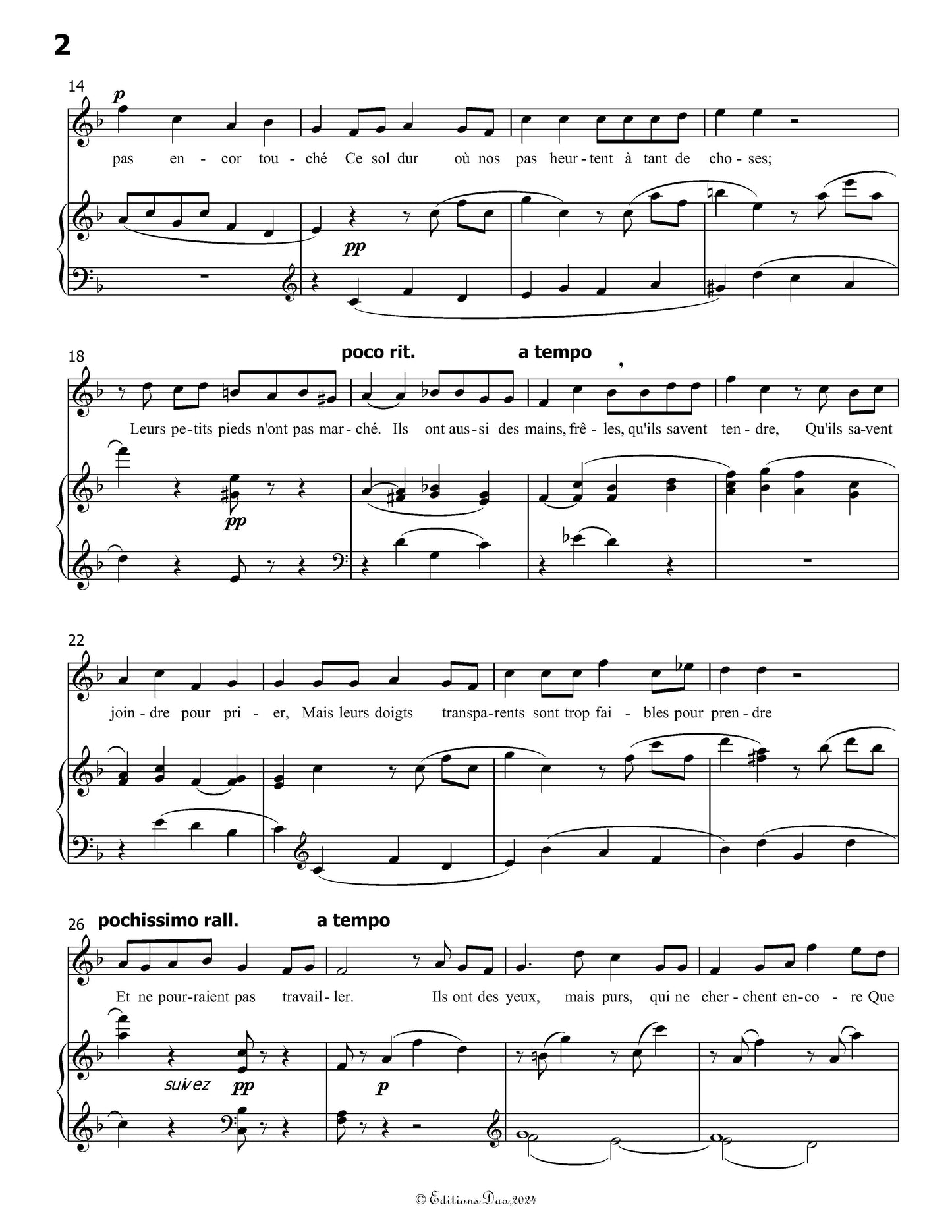 Encore divins, by Paladilhe