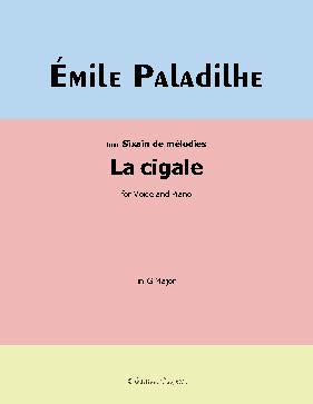 La cigale, by Paladilhe