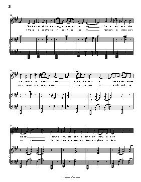 Viens,mignonne, by Paladilhe