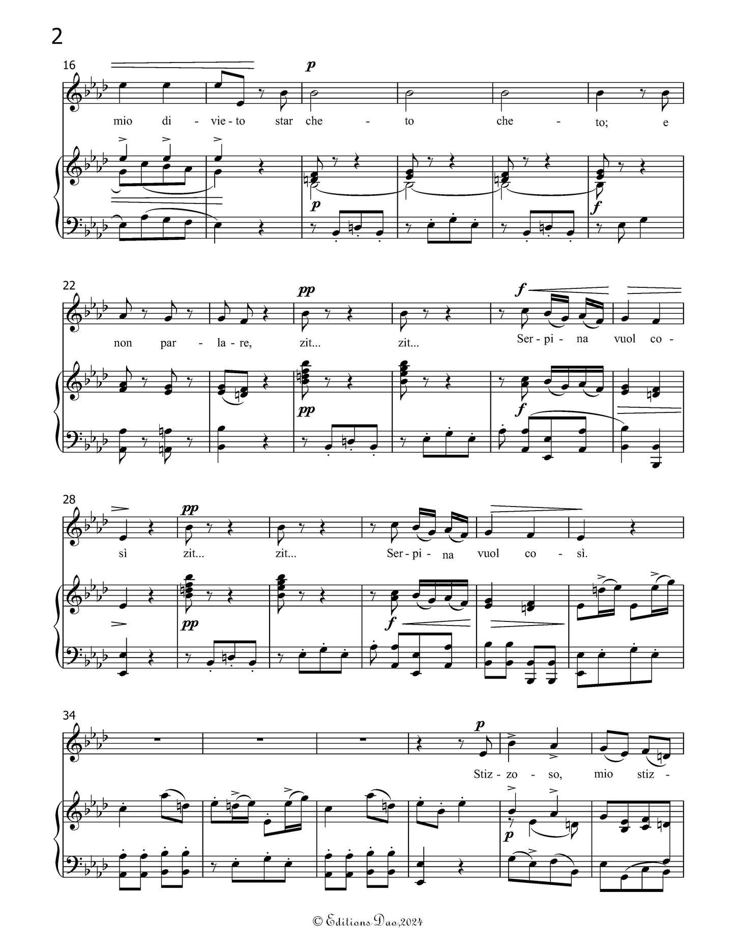 Stizzoso,mio stizzoso,by Pergolesi