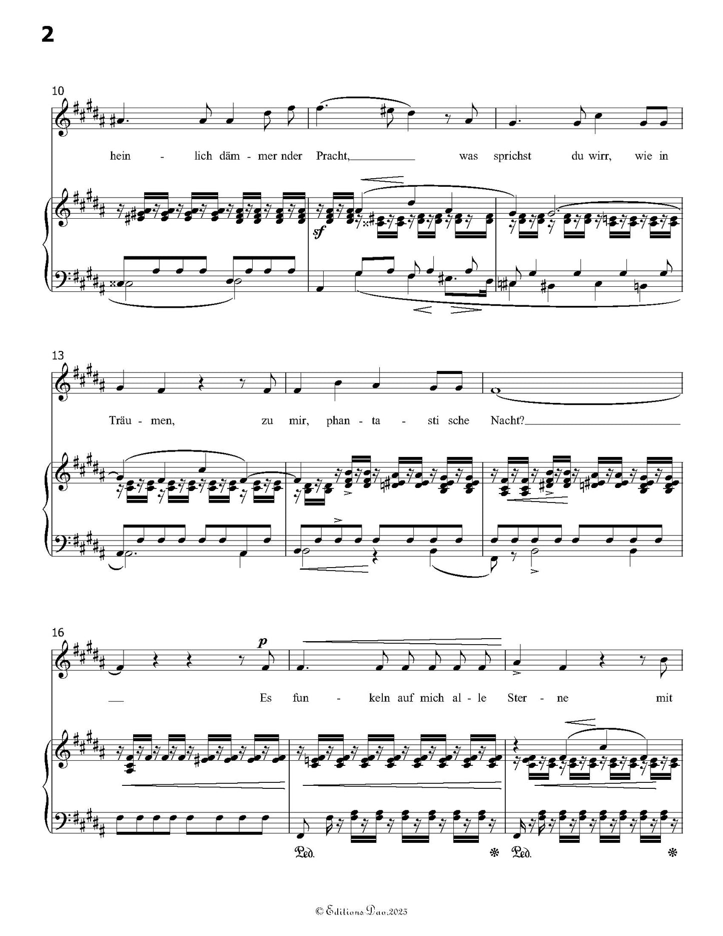 Schöne Fremde, by R. Schumann