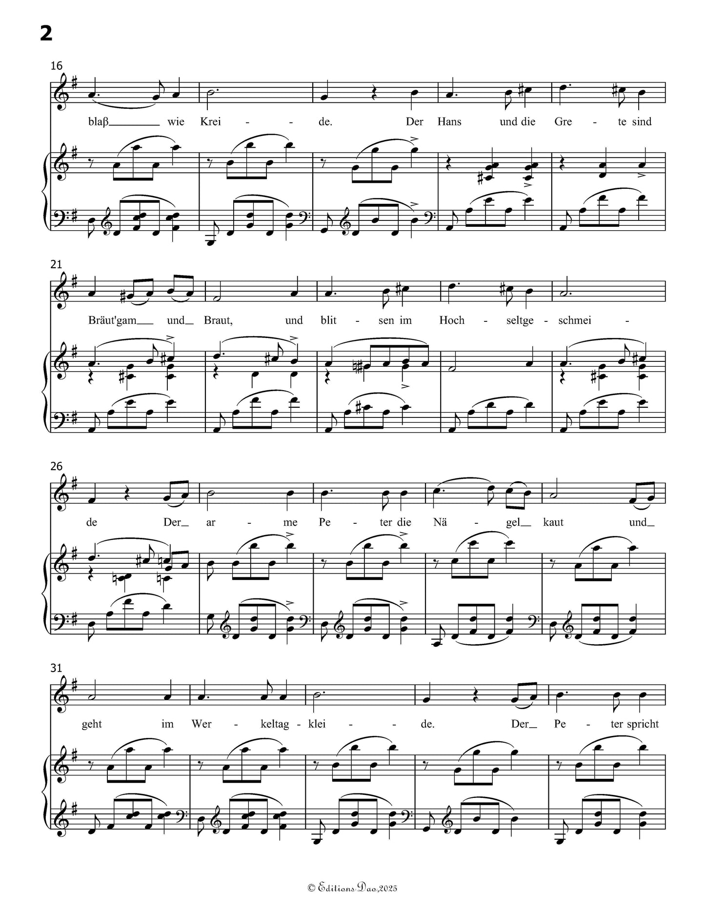 Der arme Peter 1, by R. Schumann