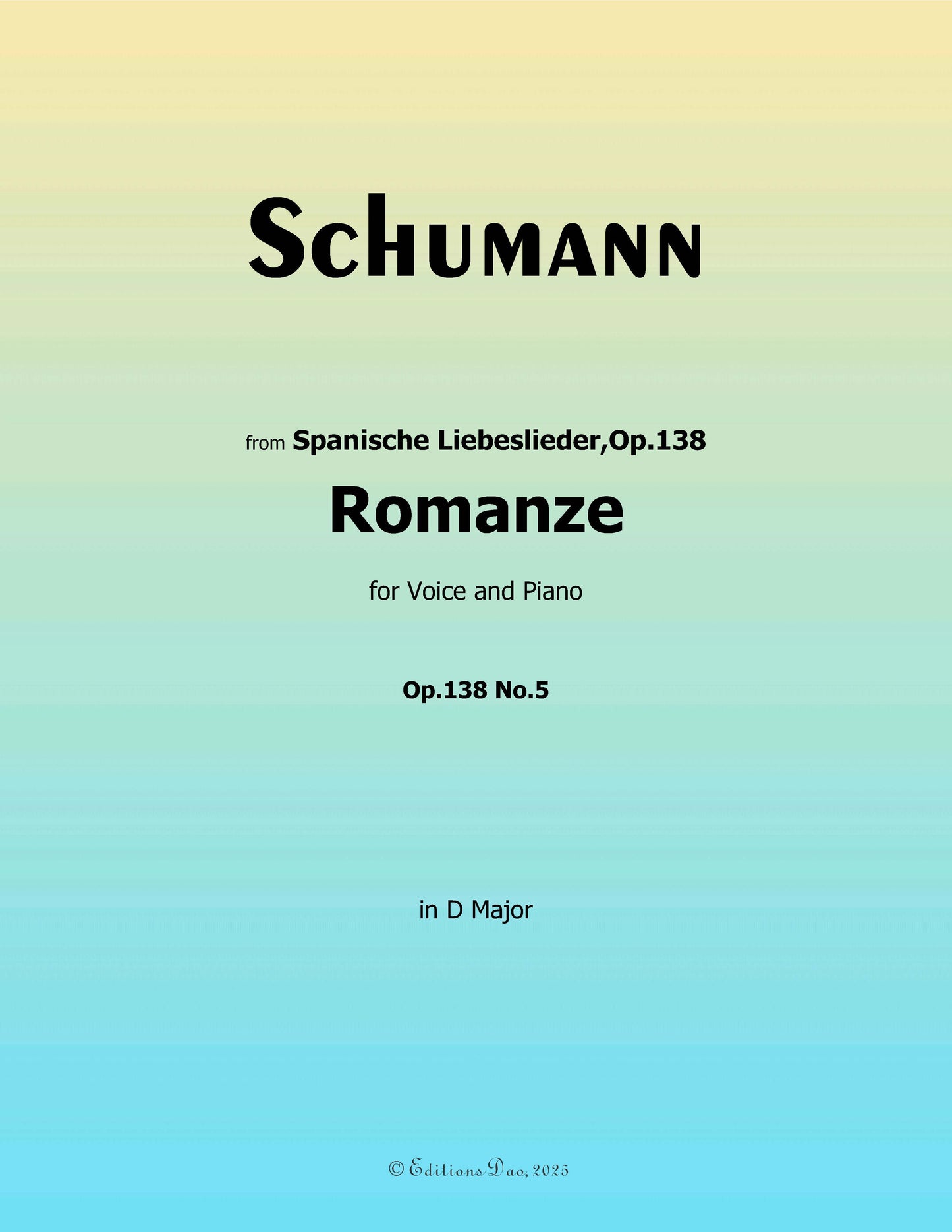 Romanze, by R. Schumann