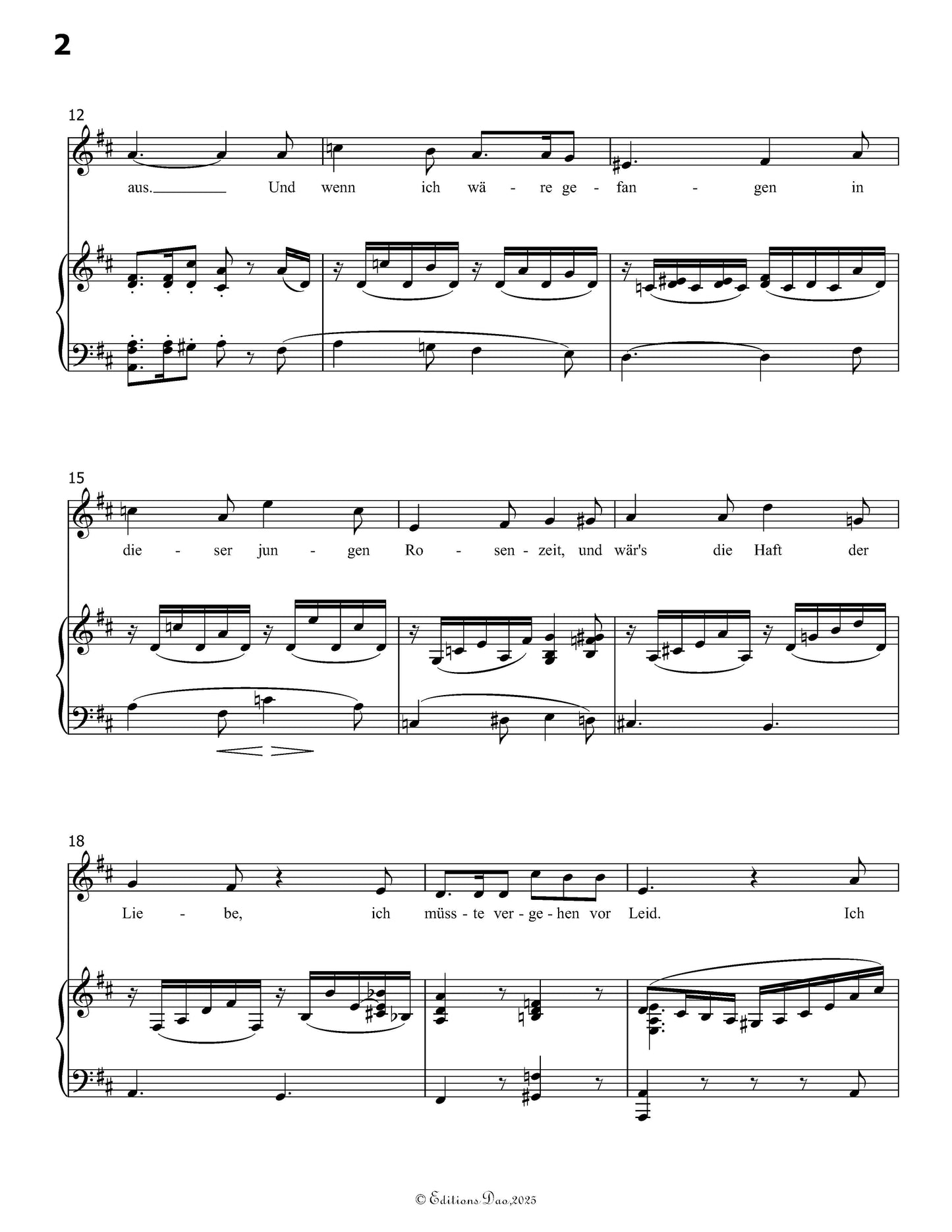 Fruhlingslust, by R. Schumann