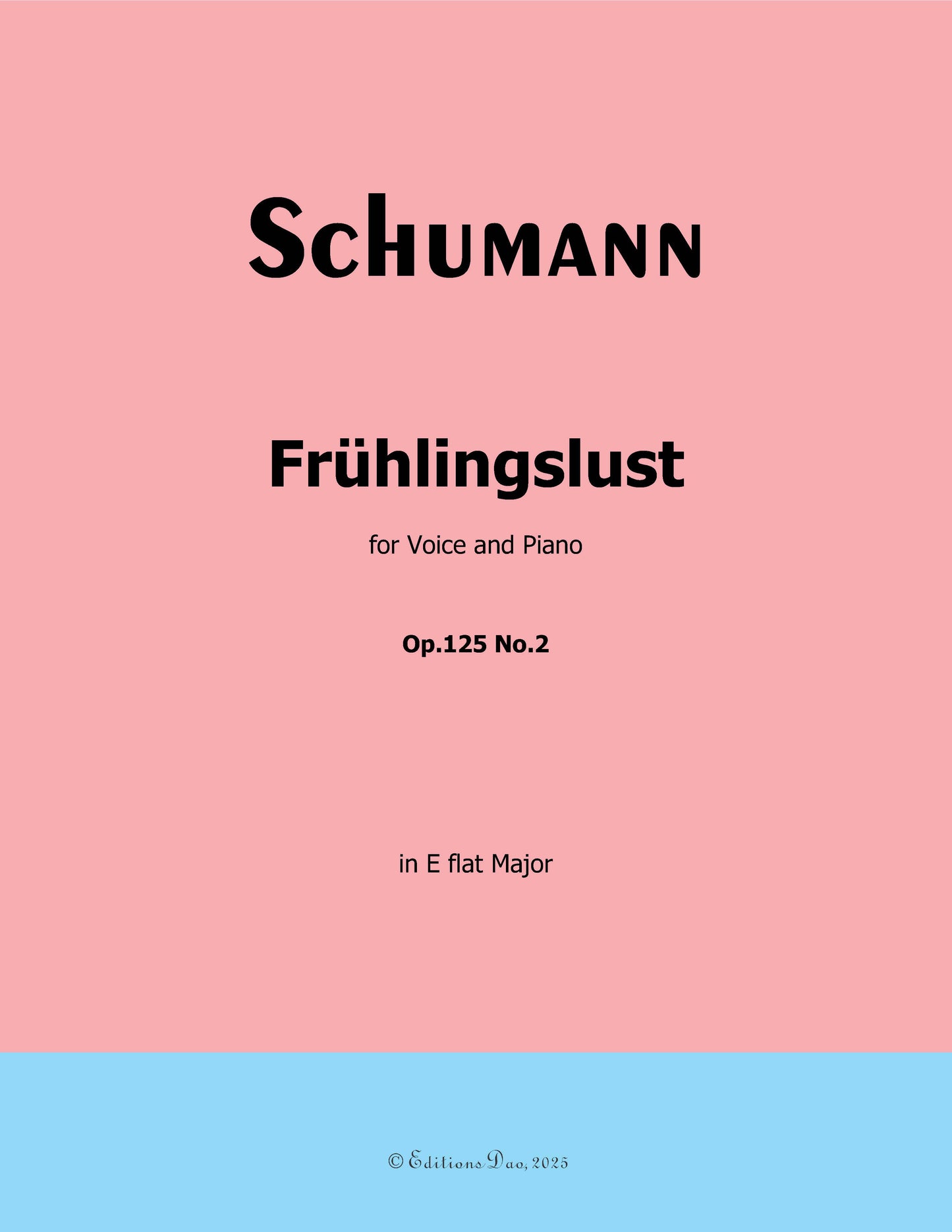 Fruhlingslust, by R. Schumann