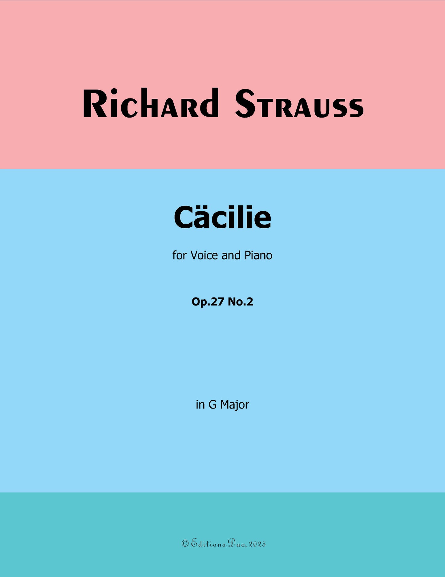Cacilie, by Richard Strauss
