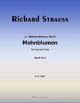 Mohnblumen, by Richard Strauss