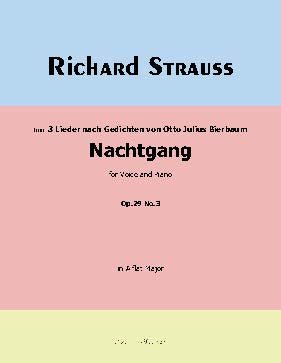 Nachtgang, by Richard Strauss
