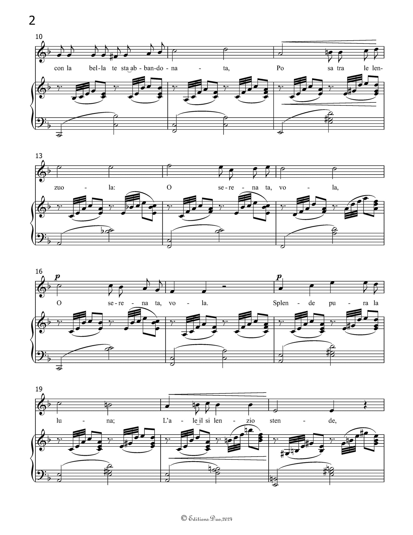 La Serenata,by F. P. Tosti