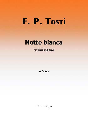 Notte bianca, by F. P. Tosti