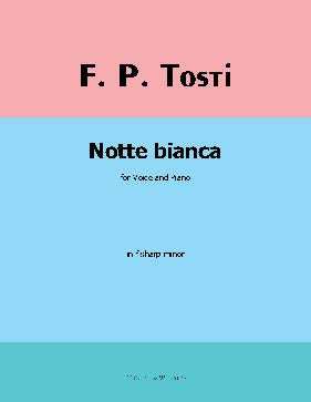 Notte bianca, by F. P. Tosti