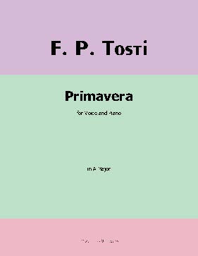 Primavera, by F. P. Tosti