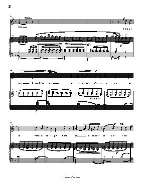 Chanson de ladieu, by F. P. Tosti