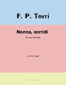 Nonna,sorridi, by F. P. Tosti